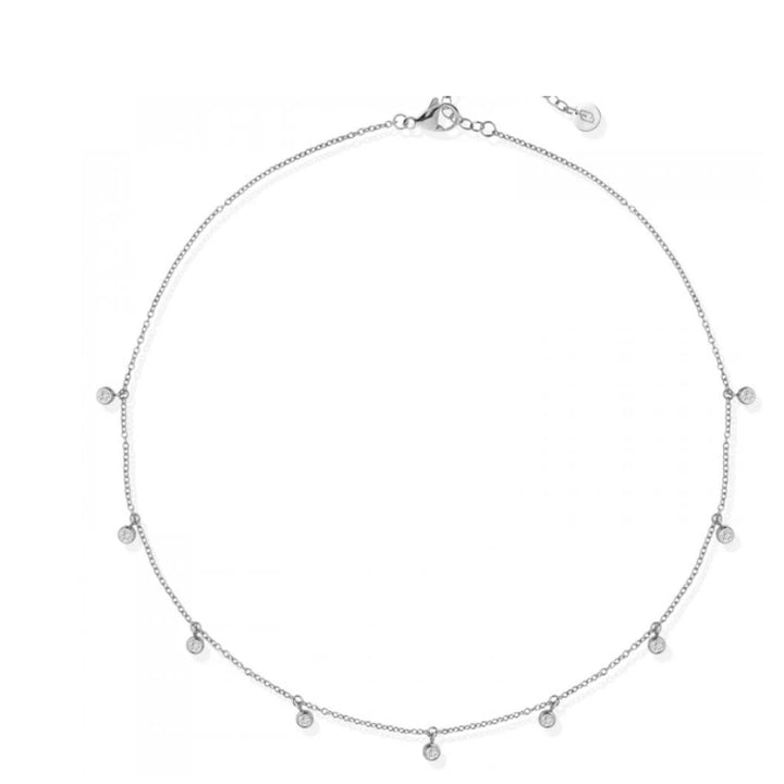 Collana Donna Gioielli Liujo Acciaio Bianco LJ2841