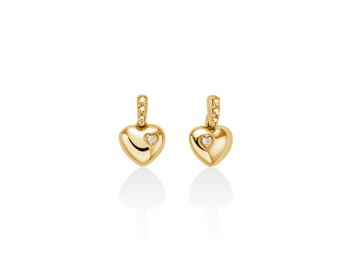 Orecchini Donna Miluna Oro Giallo 9 KT e Diamanti  ERD2804X