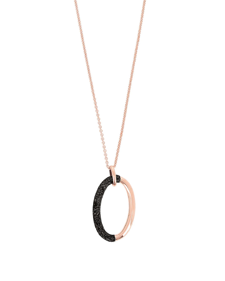 Collana Donna Pesavento Argento 925 Rosè Polvere di Diamanti Cerchio WPLVE2731