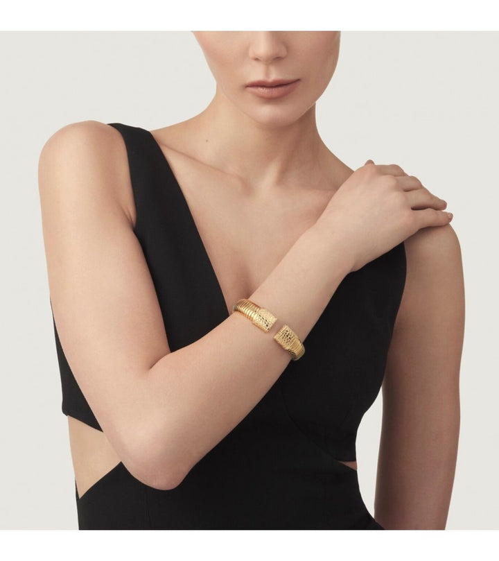 Bracciale Donna Giovanni Raspini Argento Dorato 925 Semirigido tubogas 12330