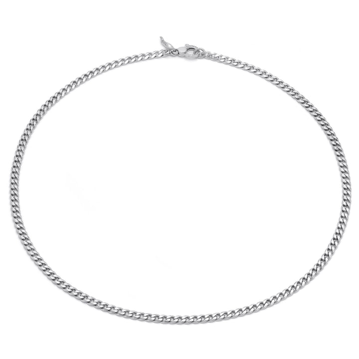 Collana Uomo Giovanni Raspini Argento 925 Catena Grumetta Lucida Mini Corno 11654