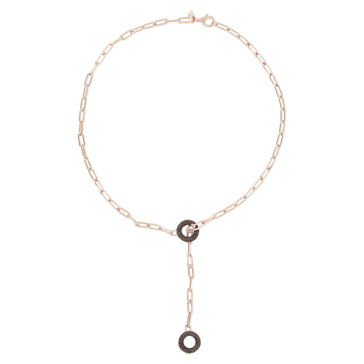 Collana Donna Pesavento Argento Rosè 925 DNA Polvere Di Diamanti WPLVE2616