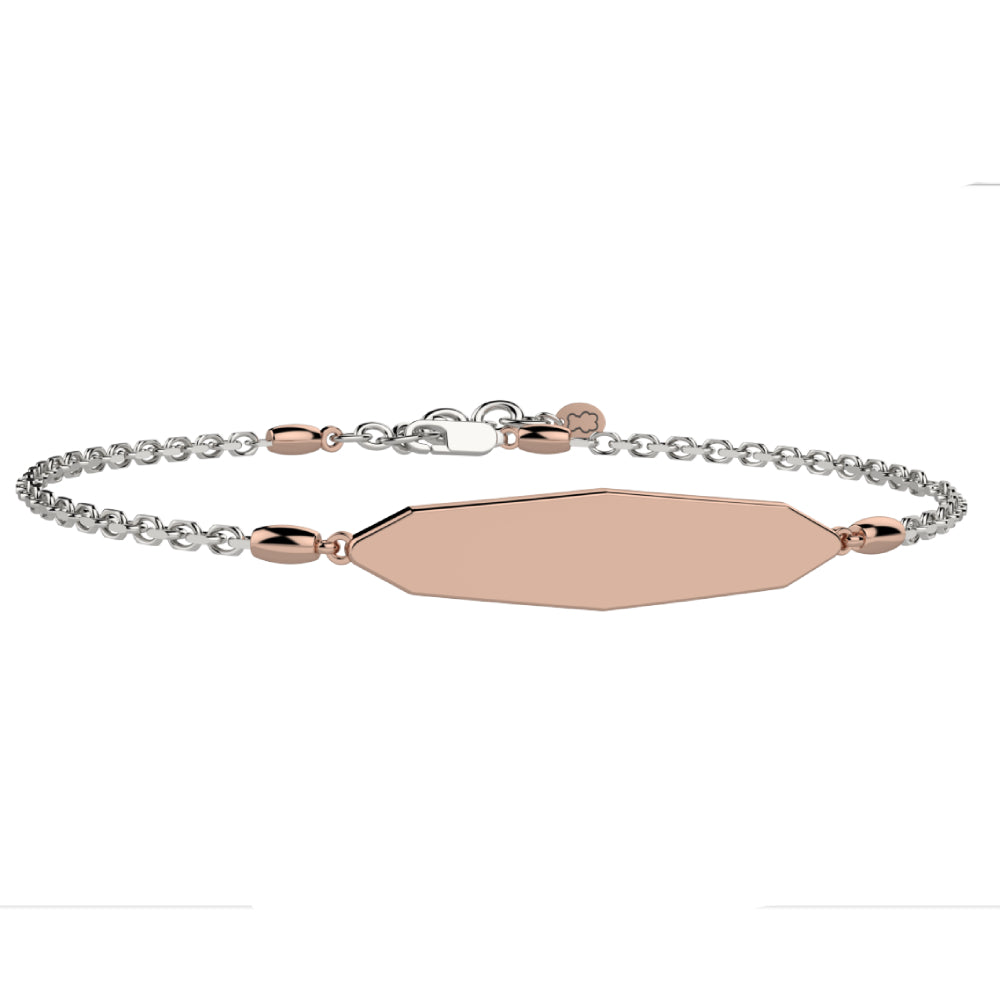 Bracciale Uomo Nanan Argento Liscio 925 Lucido Incidibile PNAN0001