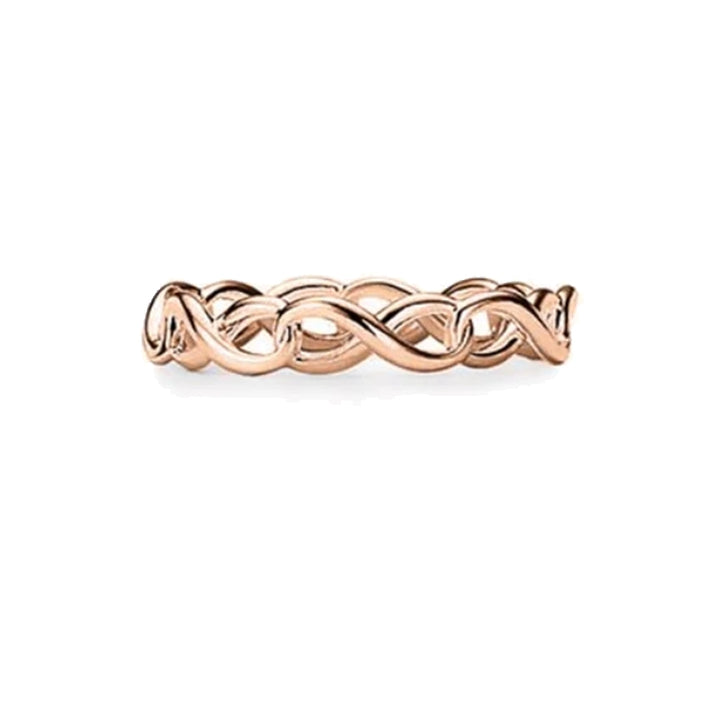Anello Donna Liu Jo Acciaio rosa infinity  LJ2386M10