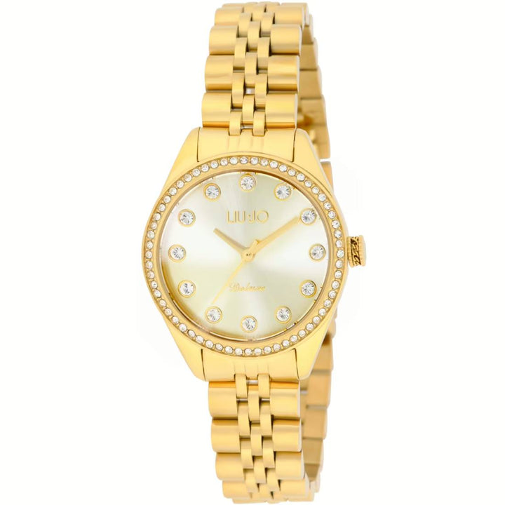 Orologio Donna Liu Jo Acciaio Quarzo Deluxe Solo Tempo Zirconi  TLJ2427
