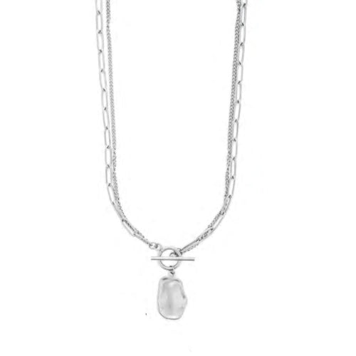 Collana Donna 4US Cesare Paciotti Acciaio Schiacciata 4UCL8087W