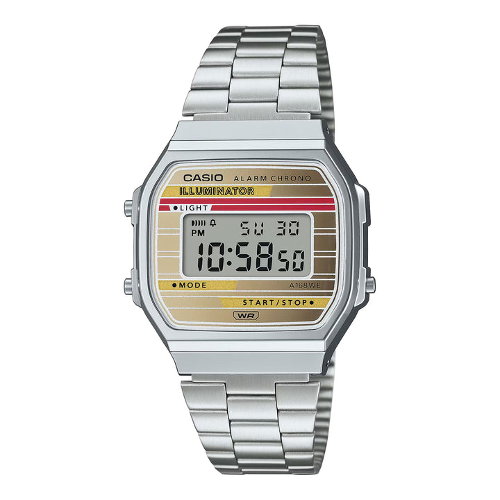 Orologio Uomo Casio Acciaio Lucido A168WEHA-9AEF