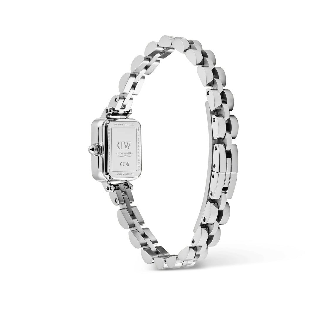 Orologio Donna Daniel Wellington Quadro Mini Acciaio Nero DW00100845