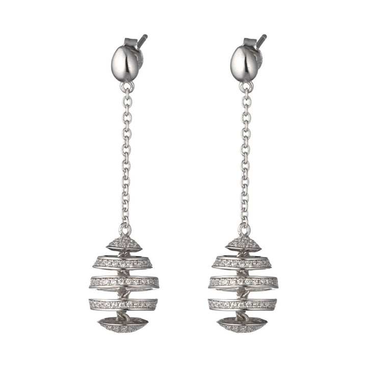 Orecchini Tsars in Argento Zirconi – Olga – 9E20S