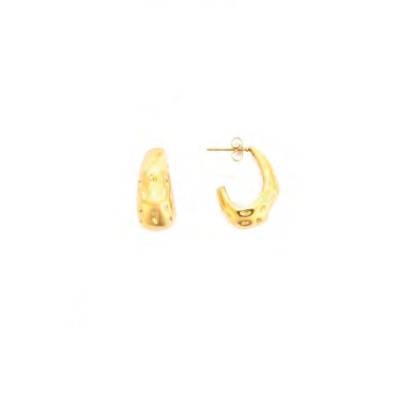 Orecchini Donna 4US Cesare Paciotti Acciaio Semicerchio 4UOR8169W