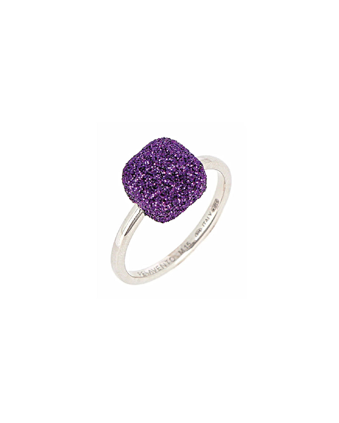Anello Donna Pesavento Argento 925 Polvere Di Sogni Viola Londra WPSCA121/14