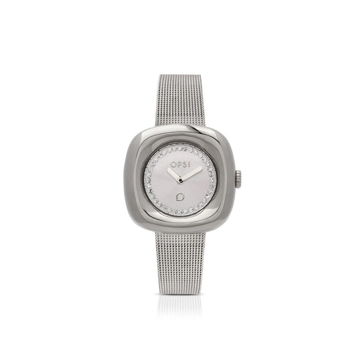 Orologio Donna Ops Curvy Acciaio Quarzo Argentè OPSPW-1077