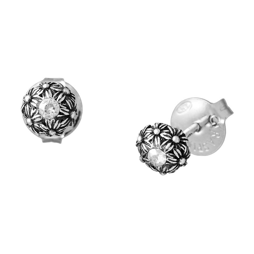 Orecchini Donna Giovanni Raspini Argento 925 Margherite Zircone Bianco 11822