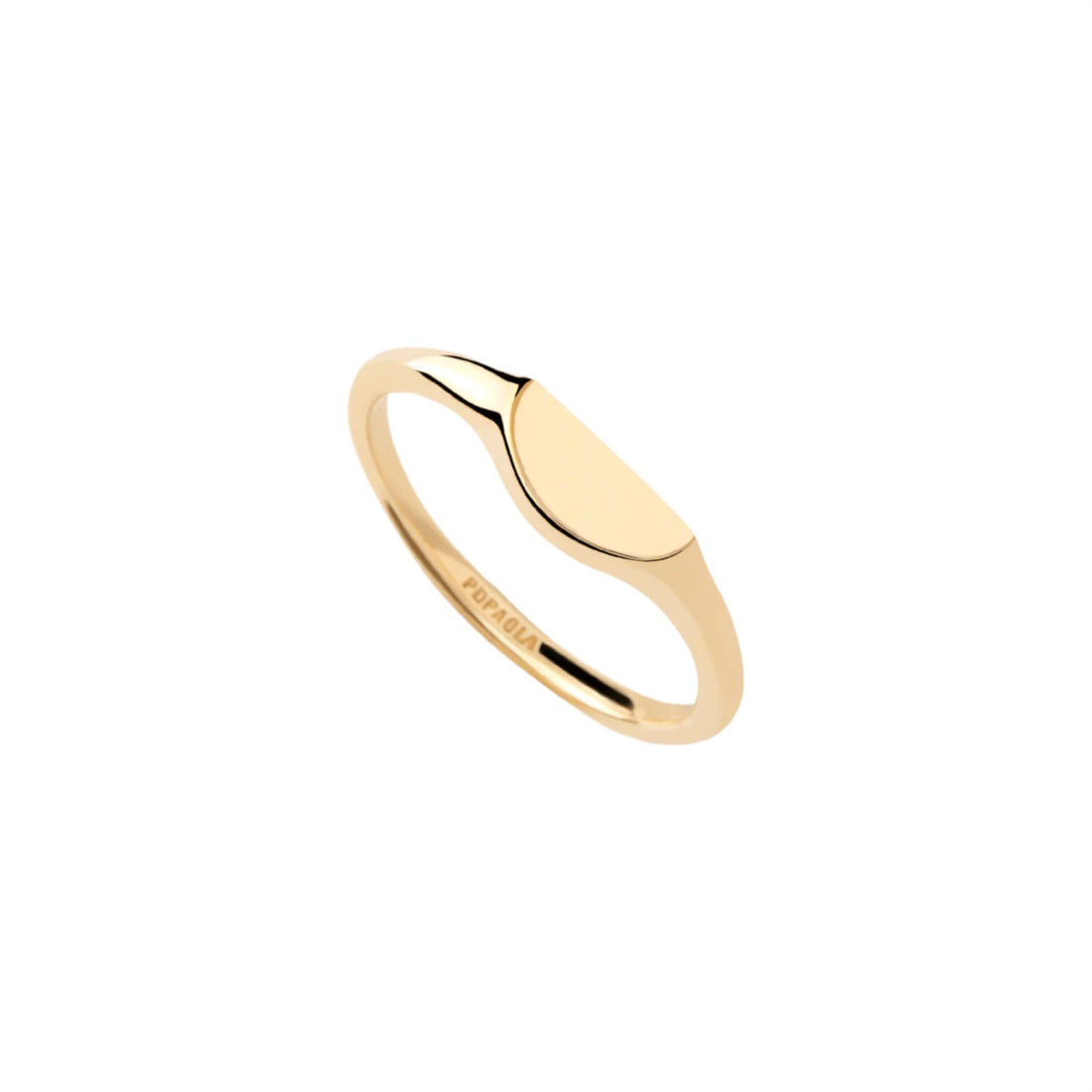 Anello Donna PDPaola Argento 925 Dorato AN01-C48-14