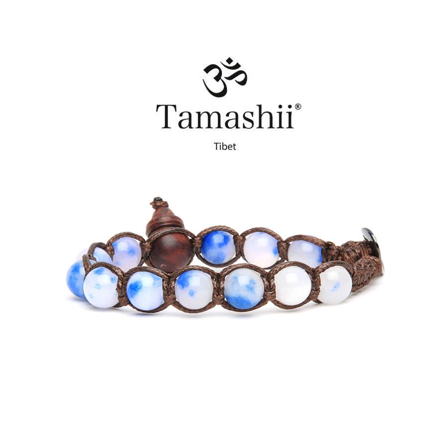 Bracciale Unisex Tamashii Pietra Jade blooms Moonlight lilac BHS900-323