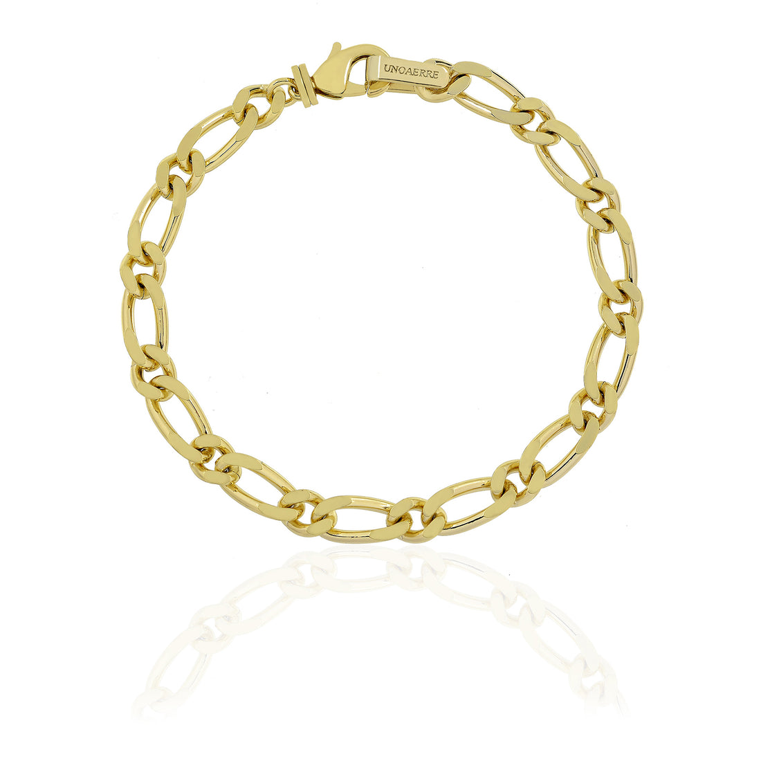 Bracciale Uomo Unoaerre Acciaio  Maglia grumetta figaro 560818