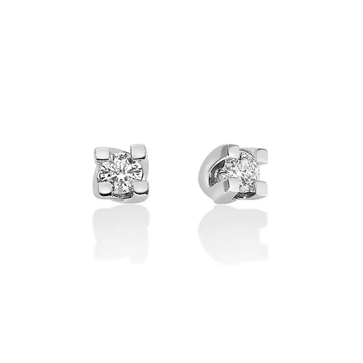 Orecchini Donna Miluna Oro Bianco Diamanti Punto Luce ERD5068-020G7