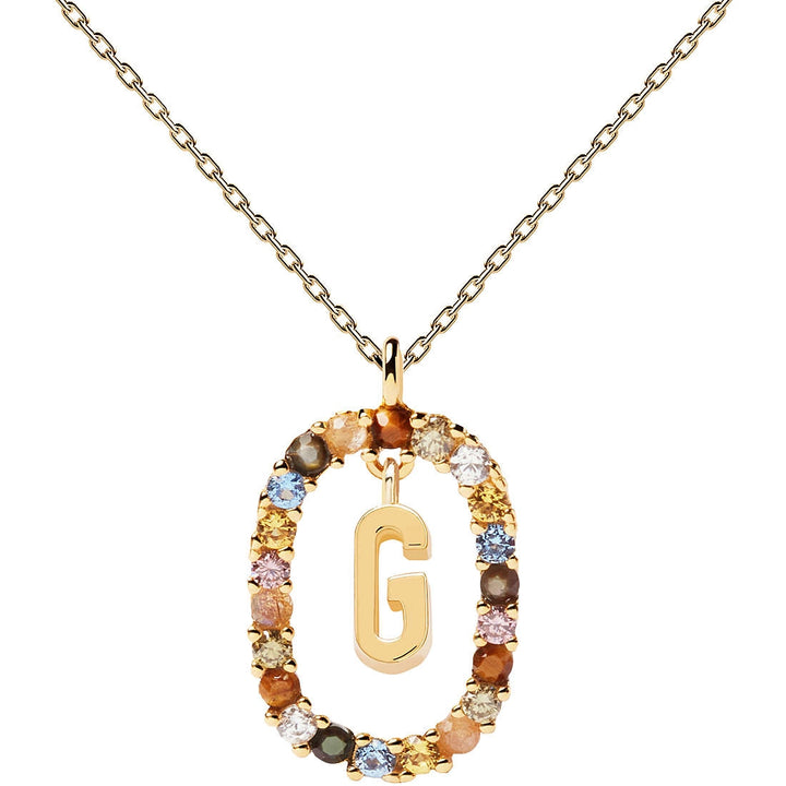 Collana Donna P D Paola arg 925 iniziale G