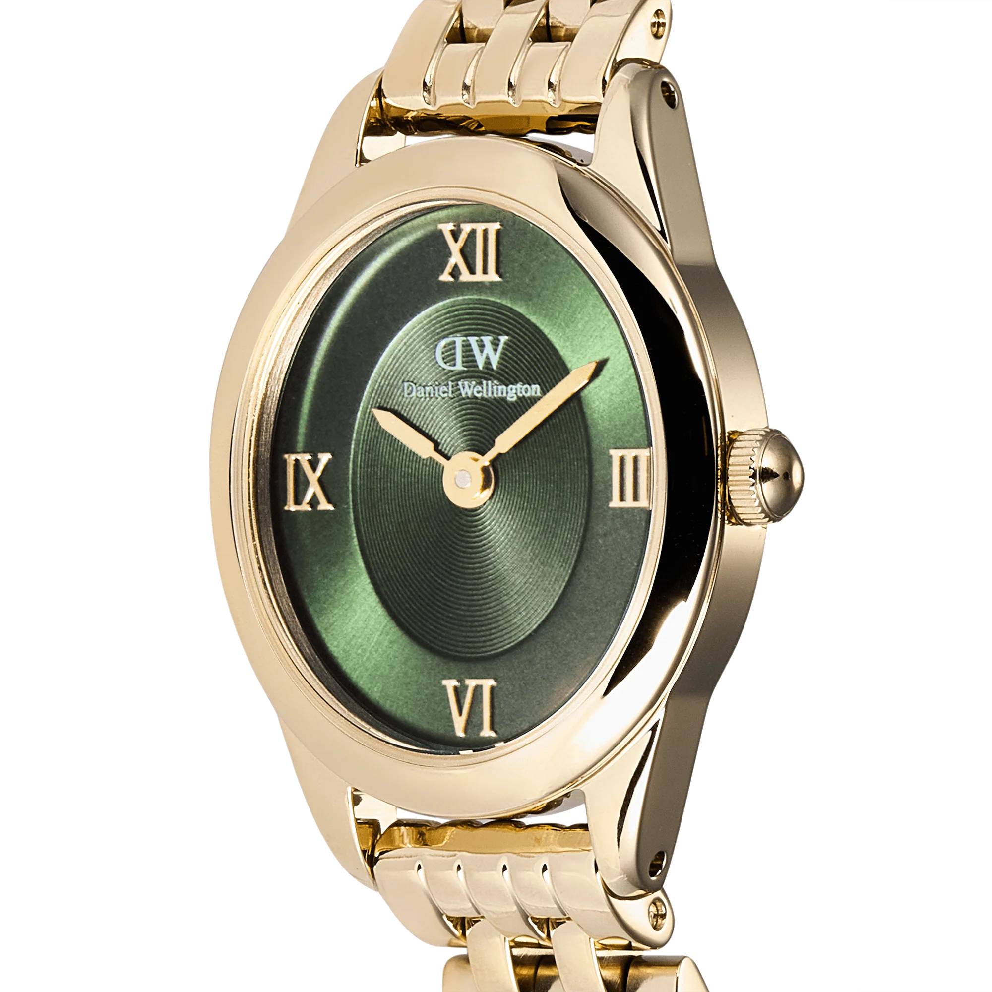 Orologio Donna Daniel Wellington Acciaio Dorato Ophelia Verde DW00100804