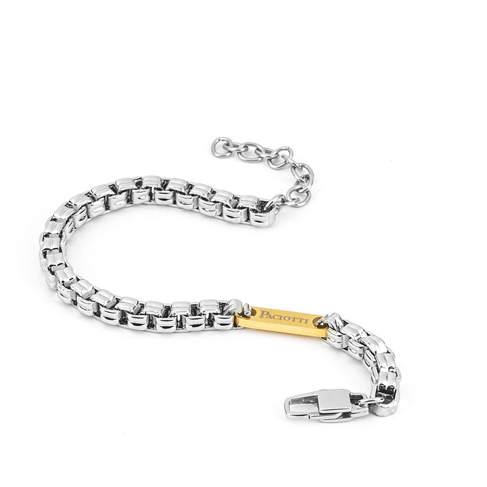 Bracciale Uomo 4US Cesare Paciotti acciaio  4UBR4368
