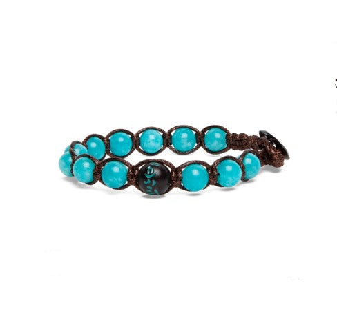 Bracciale Unisex Tamashii Pietra Giada Verde Acqua Elemento Aria BHS906-200