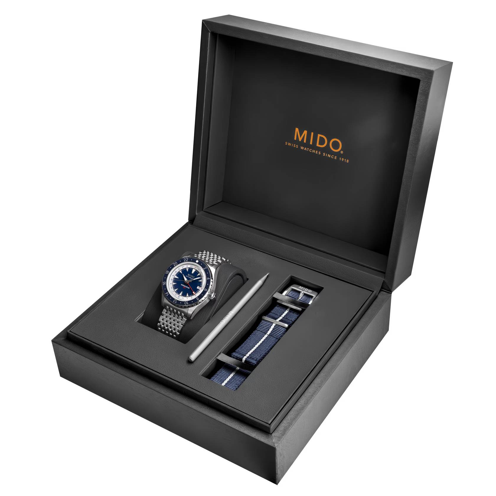 Orologio Uomo Mido Automatico Ocean Star GMT SPECIAL EDITION M02698291804100