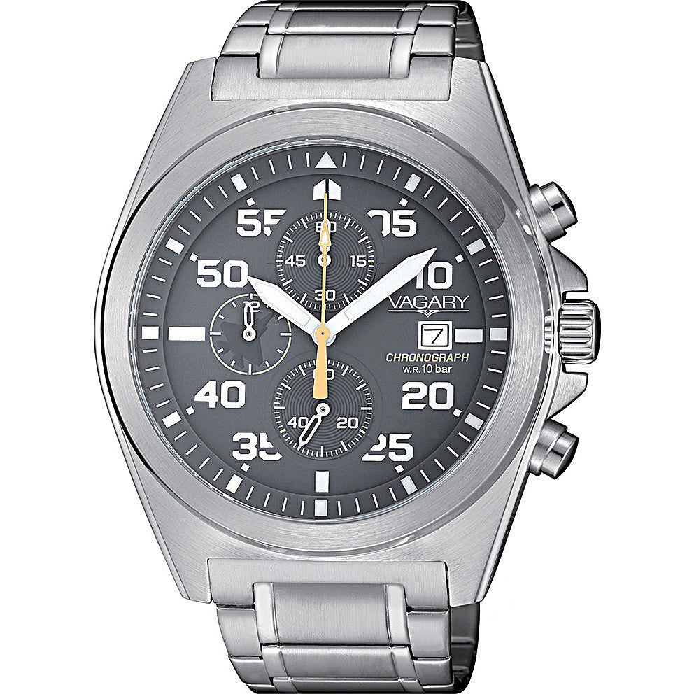 Orologio uomo  Vagary By Citizen  Explore cinturino Acciaio IB9-713-61