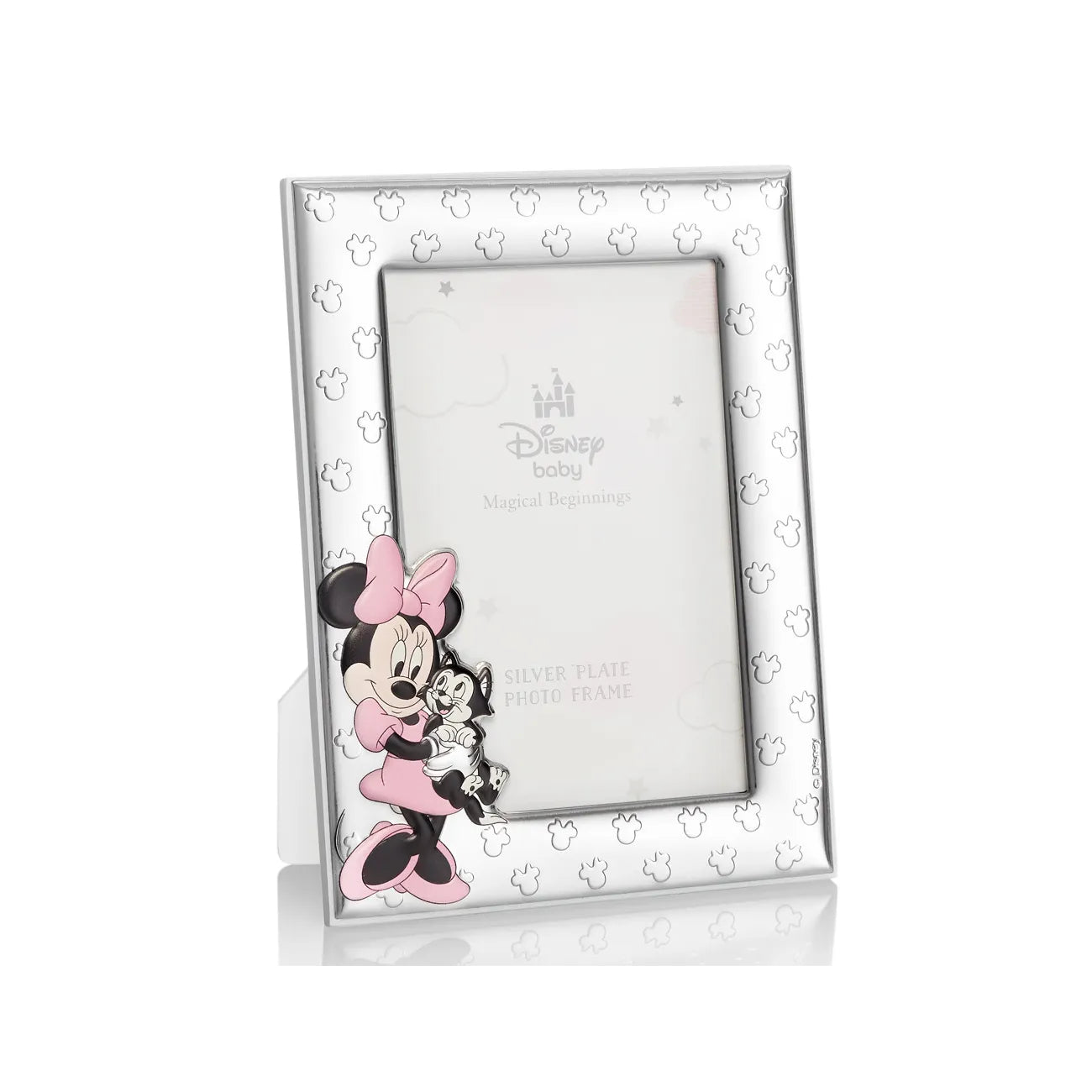 Portafoto Ottaviani Argento 999 Disney Minnie Figaro 10x15 9003B