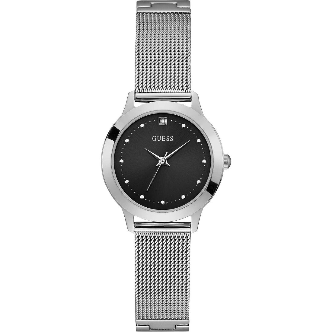 Orologio Donna Guess Quarzo Solo Tempo Zirconi Acciaio W1197L1