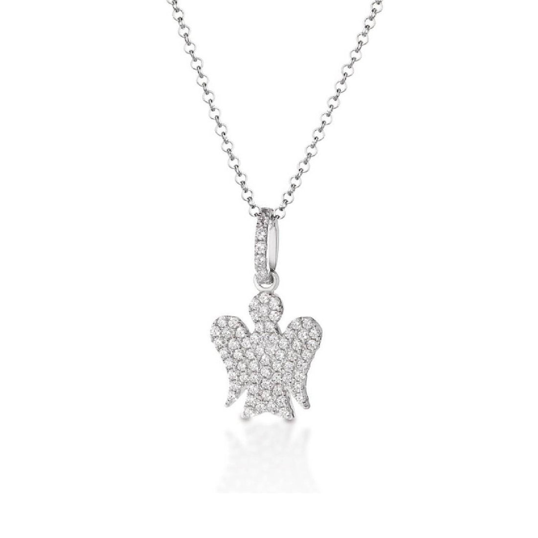 Collana Donna Argento 925 Roberto Giannotti Angelo Zirconi Bianco GIA285