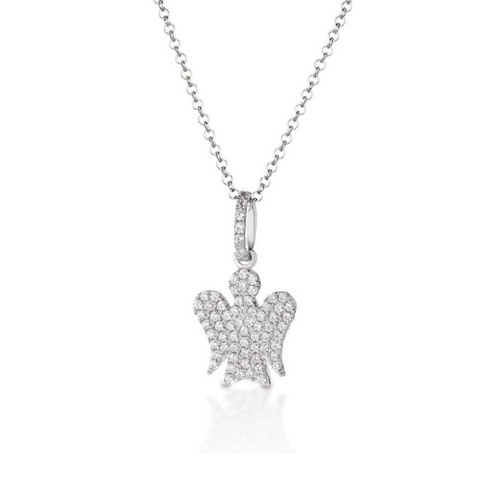 Collana Donna Argento 925 Roberto Giannotti Angelo Zirconi Bianco GIA285