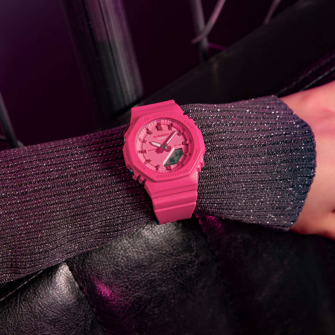 Orologio Donna Casio G-SHOCK Fucsia GMA-P2100PP-4AER