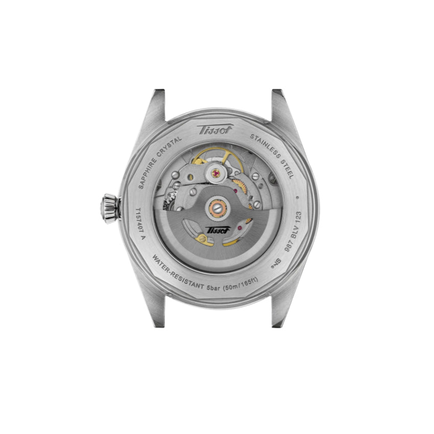 Orologio Uomo Tissot Chrono L 42 mm Pelle Quarzo Bianco T1574071603100