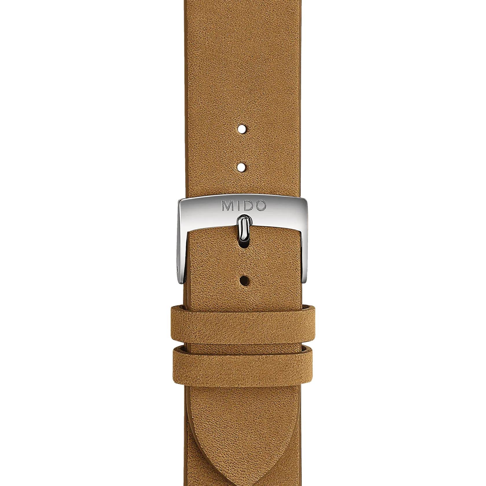 Orologio Uomo Mido Automatico Blu Pelle Data M0404071604000