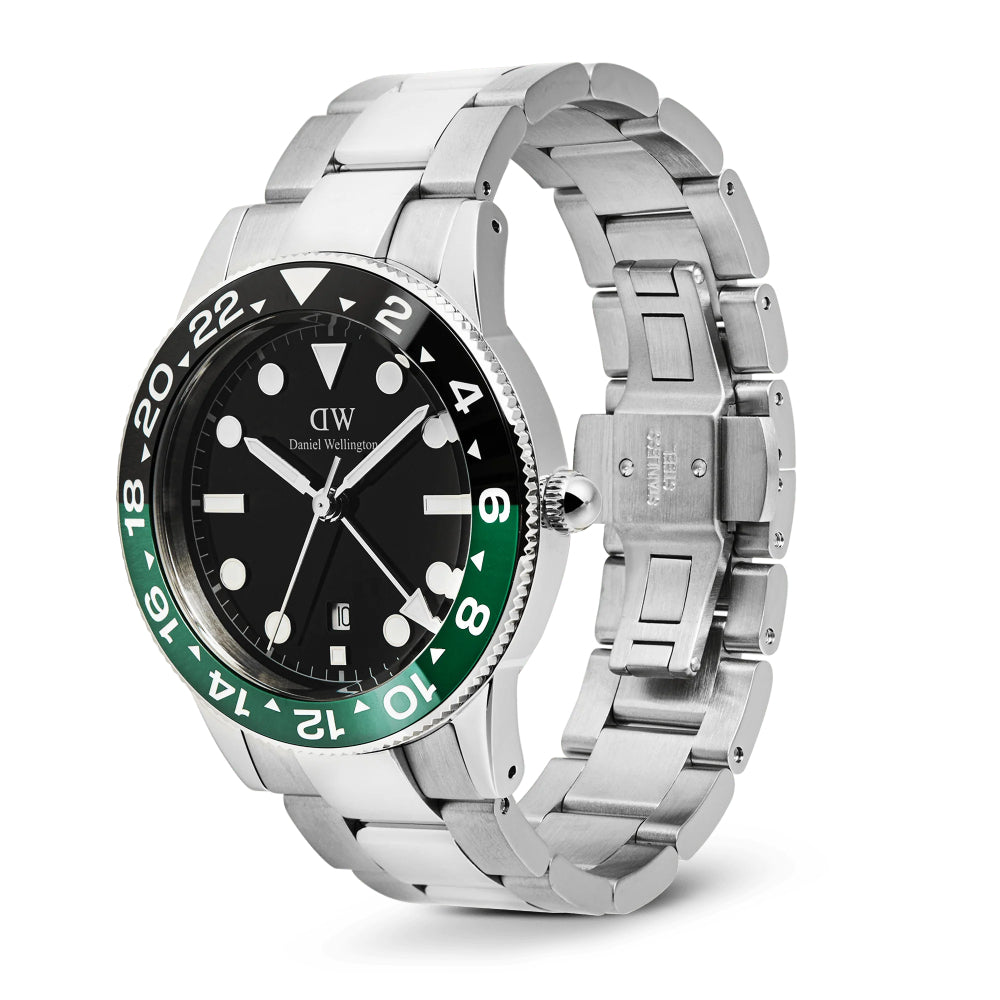 Orologio Uomo Daniel Wellington Iconic Link Green Ceramic DW00100920