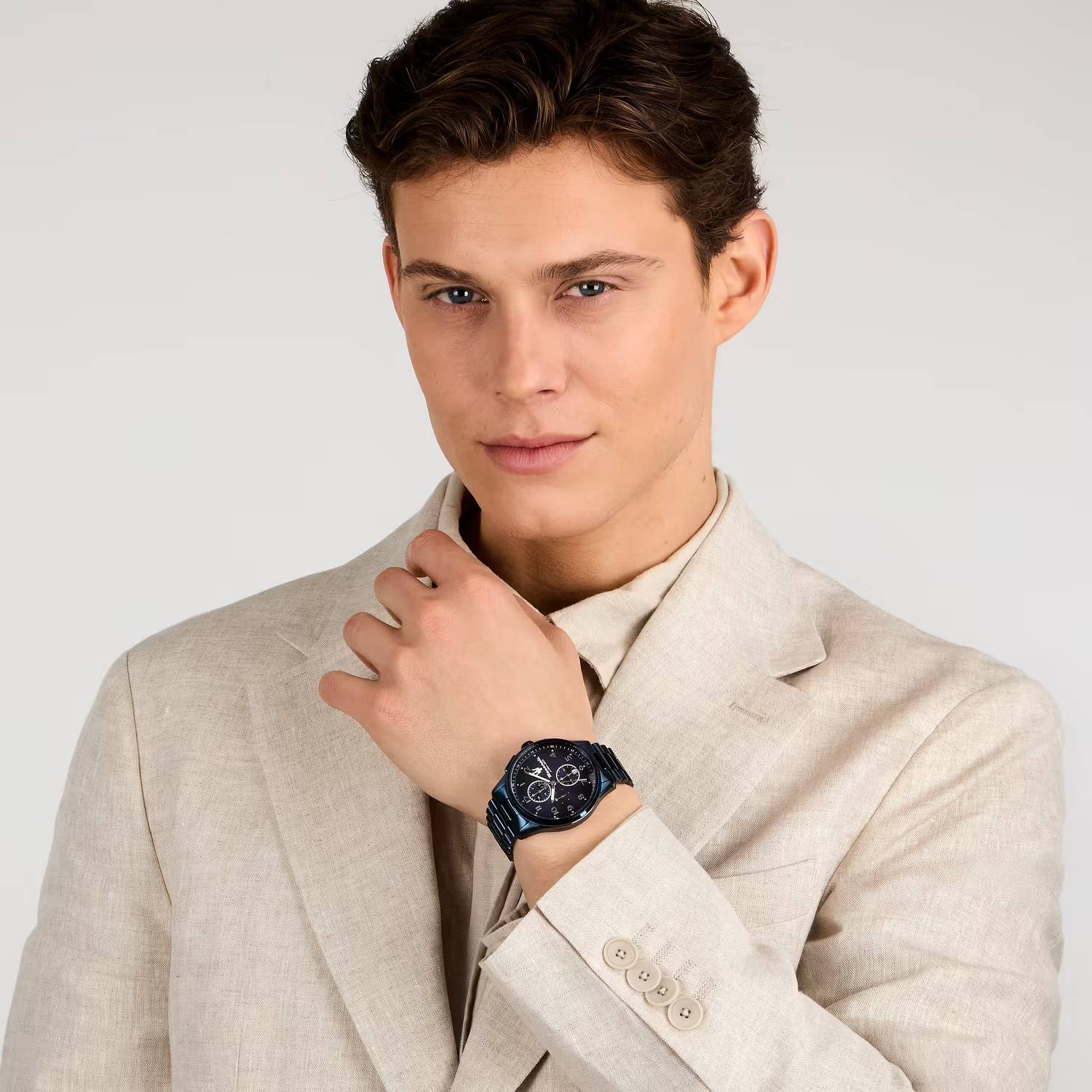 Orologio Uomo Maserati Acciaio Maglia President Cronografo Data R8873624005