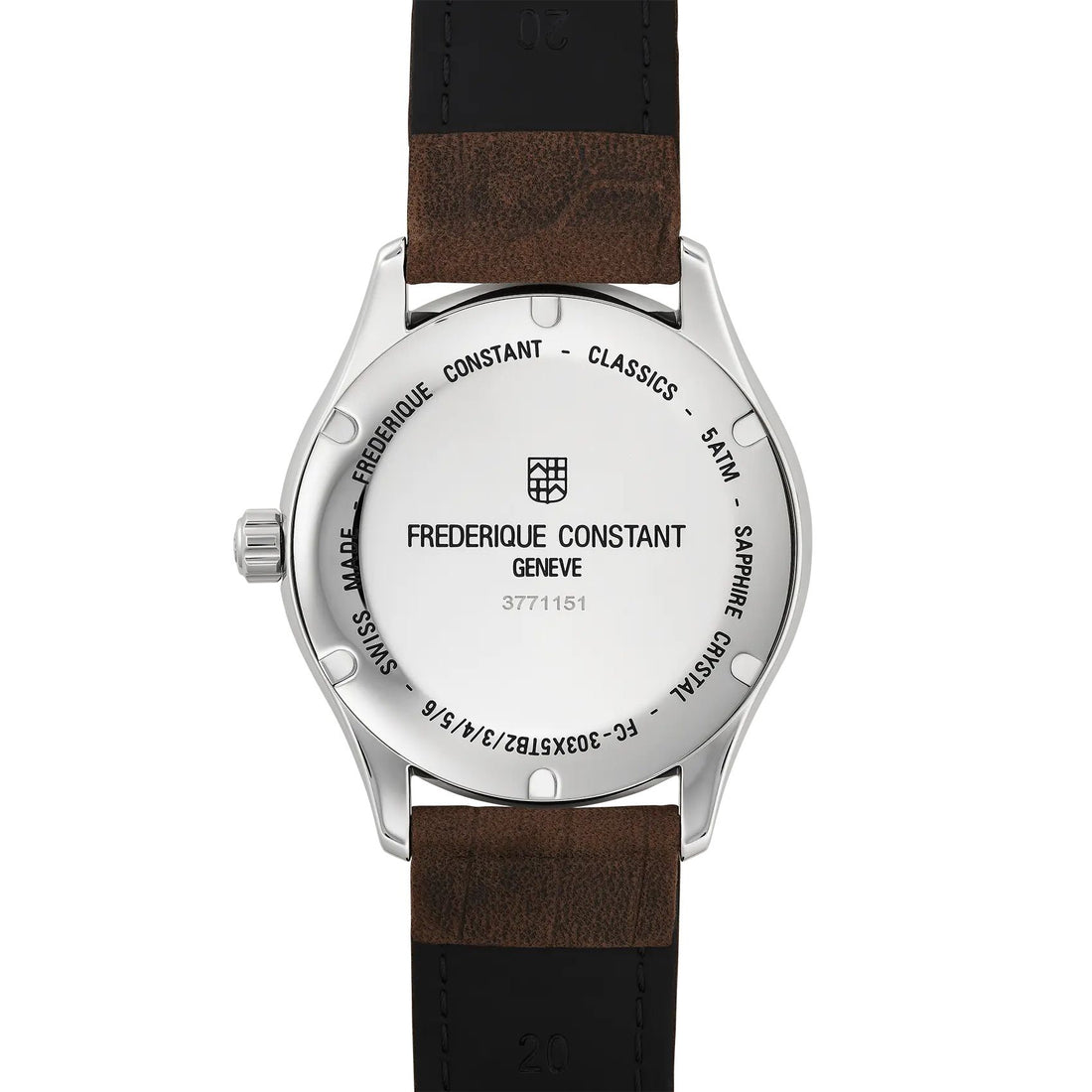 Orologio Uomo Frederique Constant Automatico Classic Pelle FC-303NS5B6