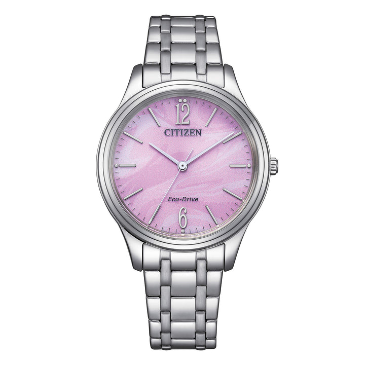 Orologio Donna Citizen Eco-Drive Solo Tempo Acciaio Rosa EM0411-71X
