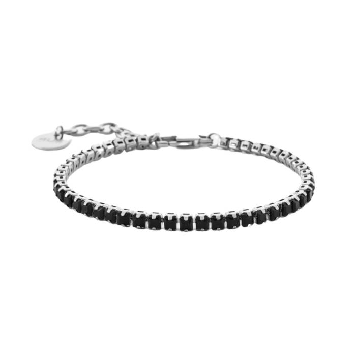 Bracciale Uomo 4US Cesare Paciotti Tennis Acciaio Zirconi 4UBR6975