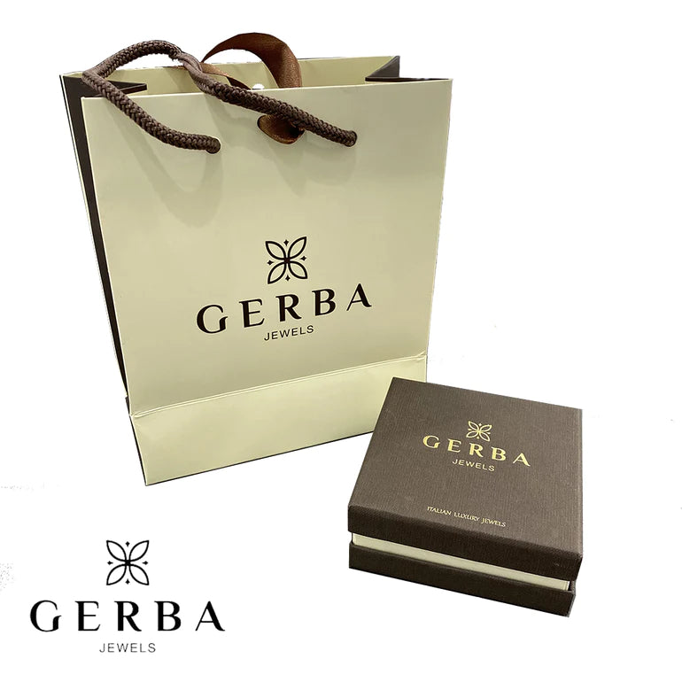 Bracciale Uomo Gerba Argento 925 Ceramica Bianca Pietre Occhio Di Tigre Verde WG03