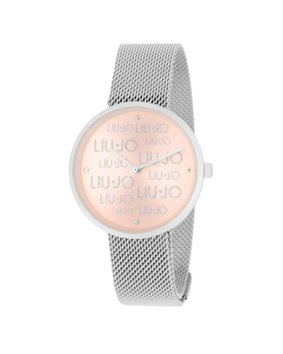 Orologio Donna Liu Jo Time Rosa Antico Acciaio Quarzo Solo Tempo TLJ2155