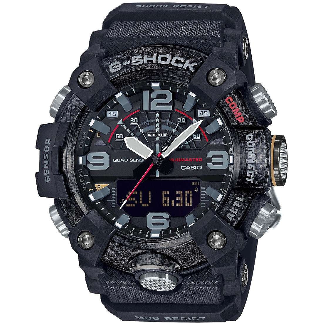 Orologio Uomo Casio Quarzo G-SHOCK Mudmaster GG-B100-1AER Digitale Analogico