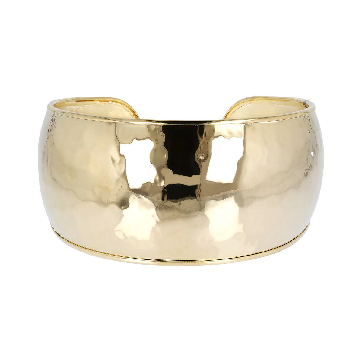Bracciale Donna Etrusca Bronzo Dorato Fascione Martellato WSET00333.YG