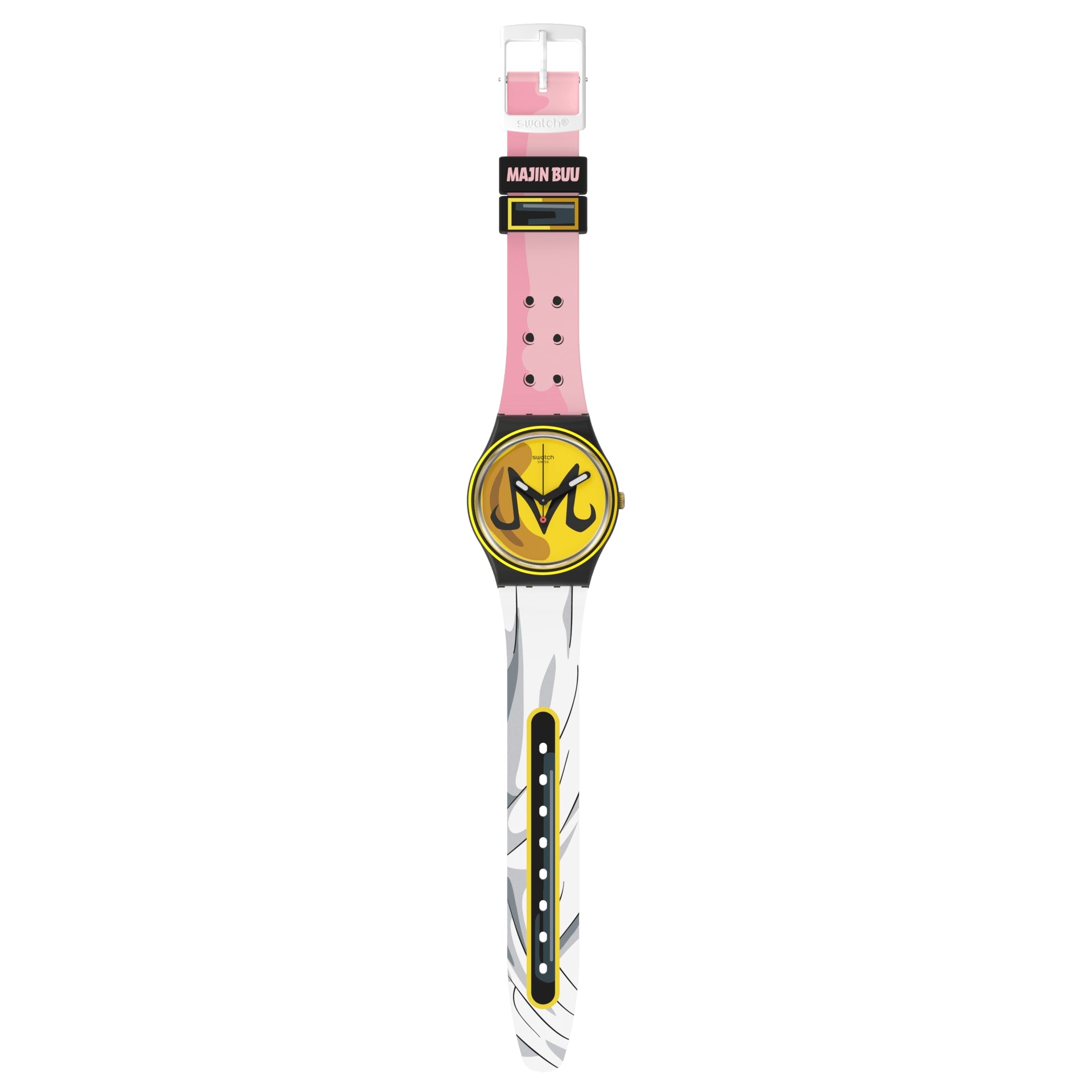 Orologio Uomo Swatch Quarzo Solo Tempo Majin Buu Dragonball GZ358