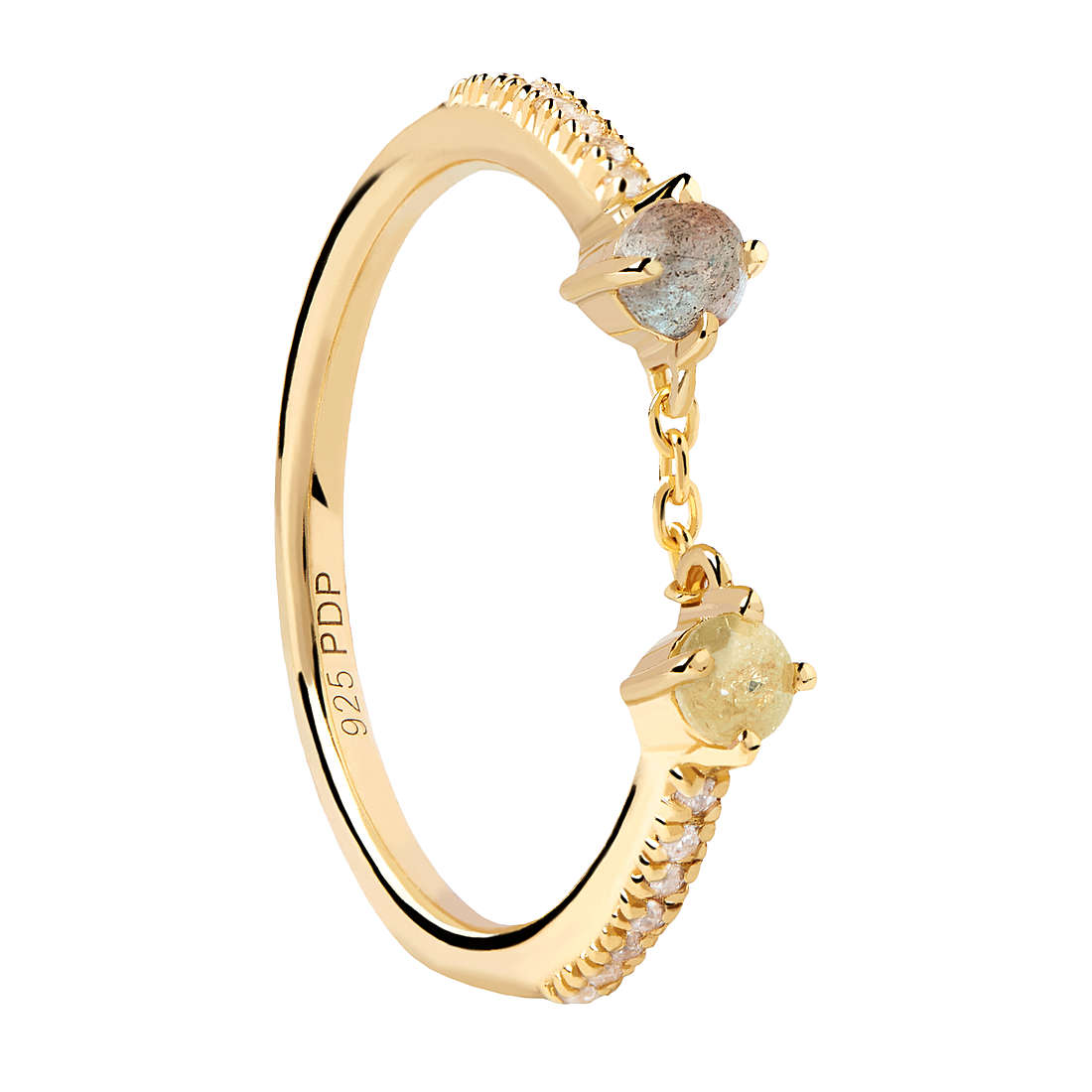 Anello Donna PDP Argento 925 Placcatura Oro Juno AN01-652-12
