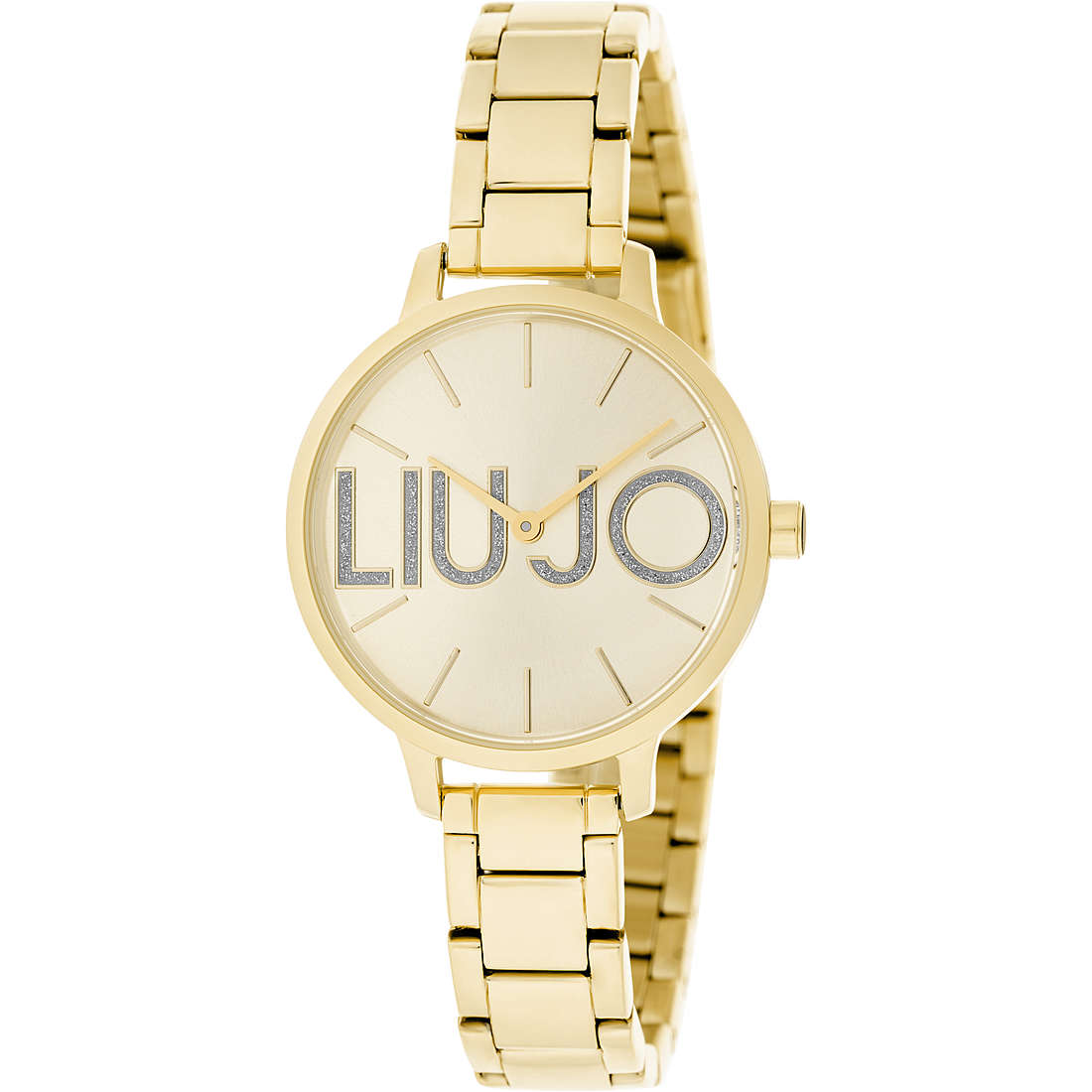 Orologio Donna Liu Jo Acciaio Solo Tempo Quarzo quadrante glitterato TLJ1289
