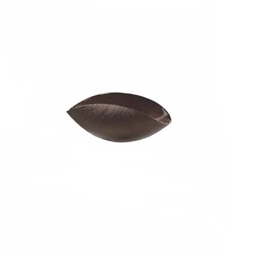 Centrotavola cristallo Onlylux Burano Cioccolata 20x12 cm OL02656