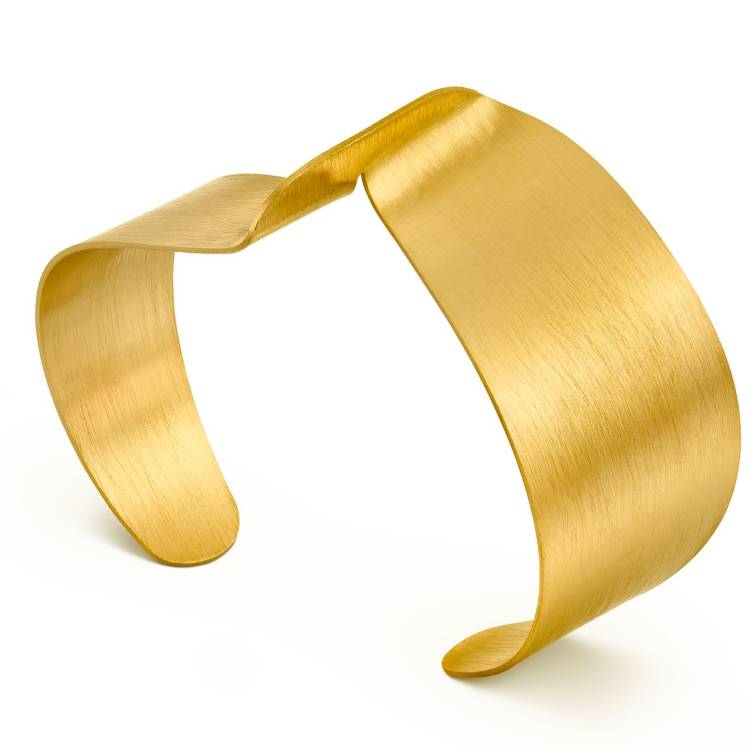 Bracciale Rigido Donna Joidart Xaluc Ottone Oro JD-XAL-B01-BR