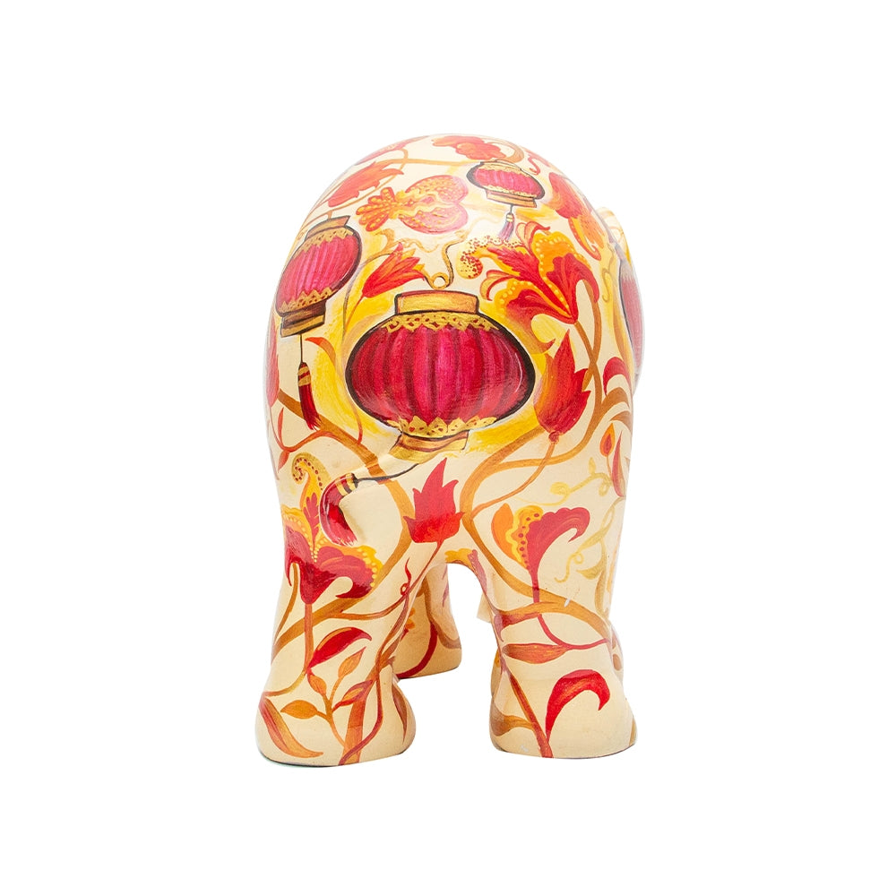 Scultura Elefante Onlylux Tuan Yuan 15 cm Resina Dipinto A Mano 8858831259072