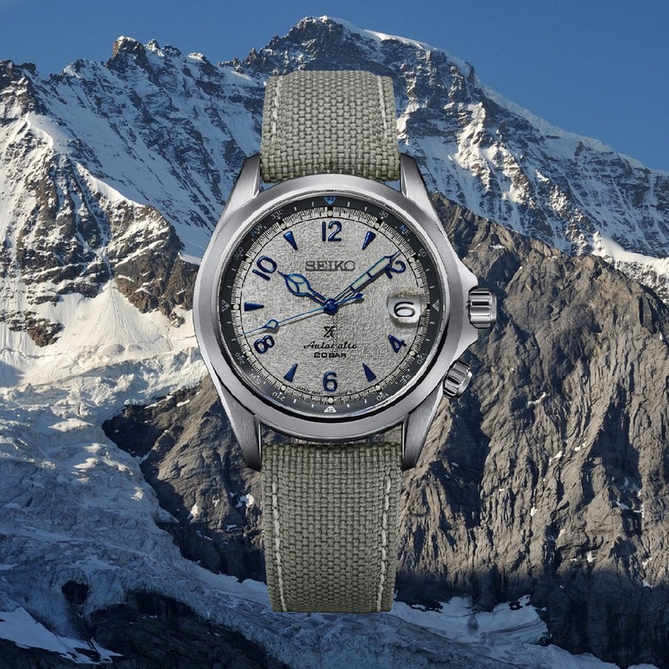 Orologio Uomo Seiko Prospex Alpinist Limited Edition Automatico Rock Face SPBE355J1